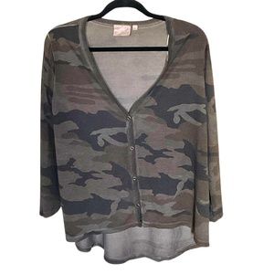 Dantelle Camo Cardigan